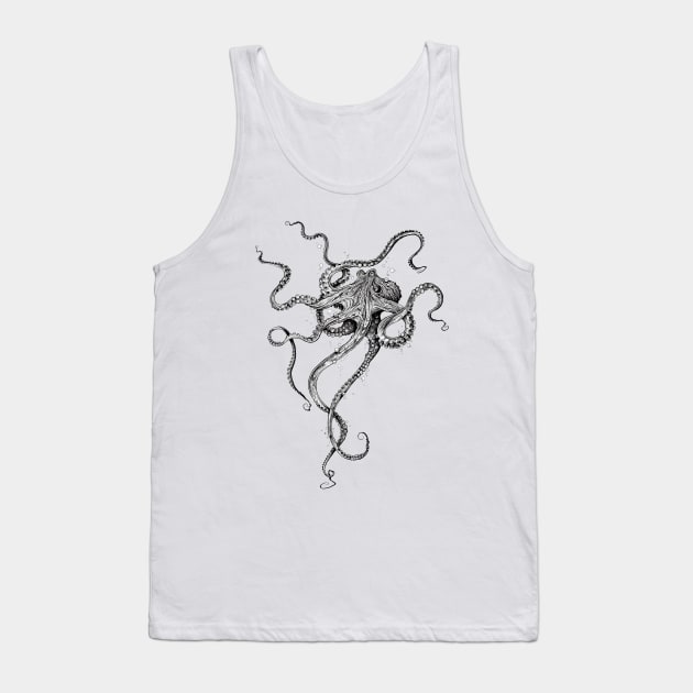 Octopus Tank Top by TAOJB